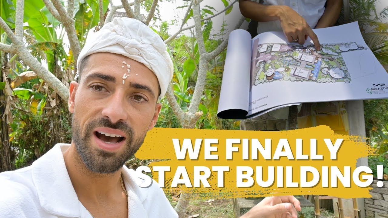 We finally start building in Bali!