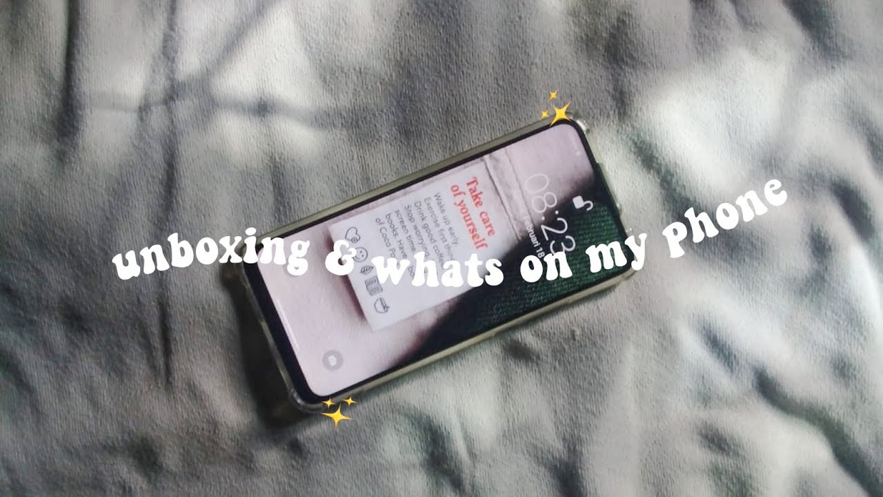 [cc] unboxing xiaomi redmi 9 & whats on my phone☁️✨Indonesia