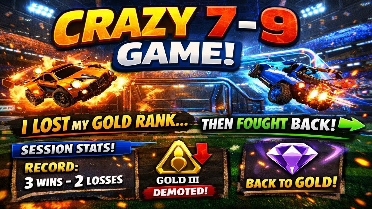 I Lost My Rank in a 7-9 Game... Then Took It Back! 😤