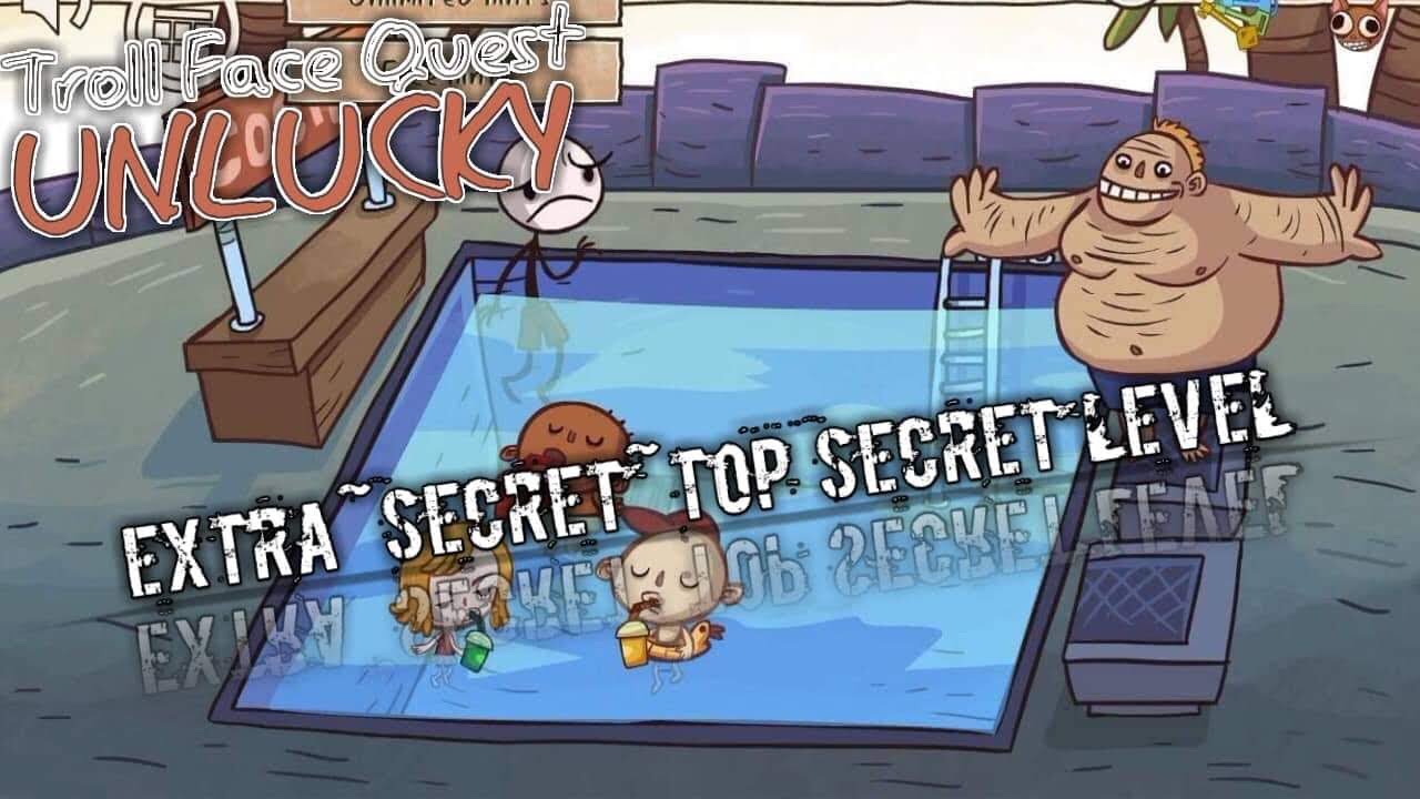 "Extra-Secret-Top Secret" | Troll Face Quest Unlucky Ep4.