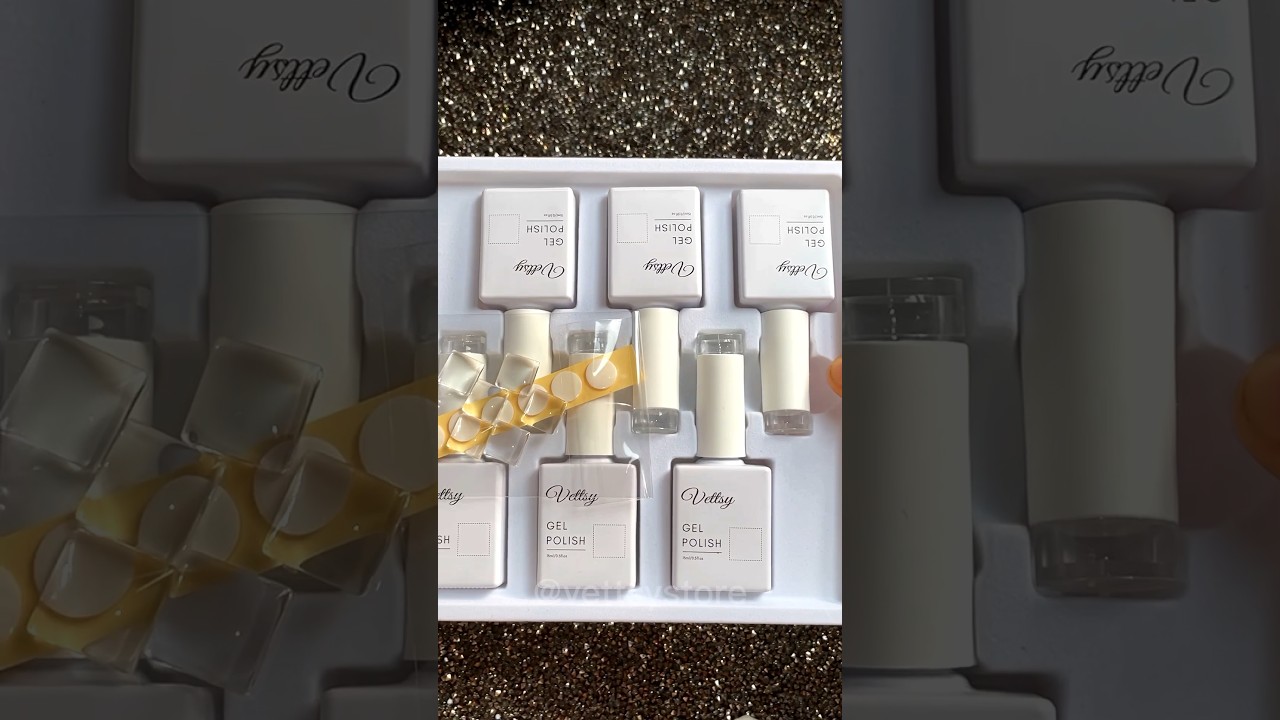 Vettsy 6 Colors Gel Polish Set Swatch 