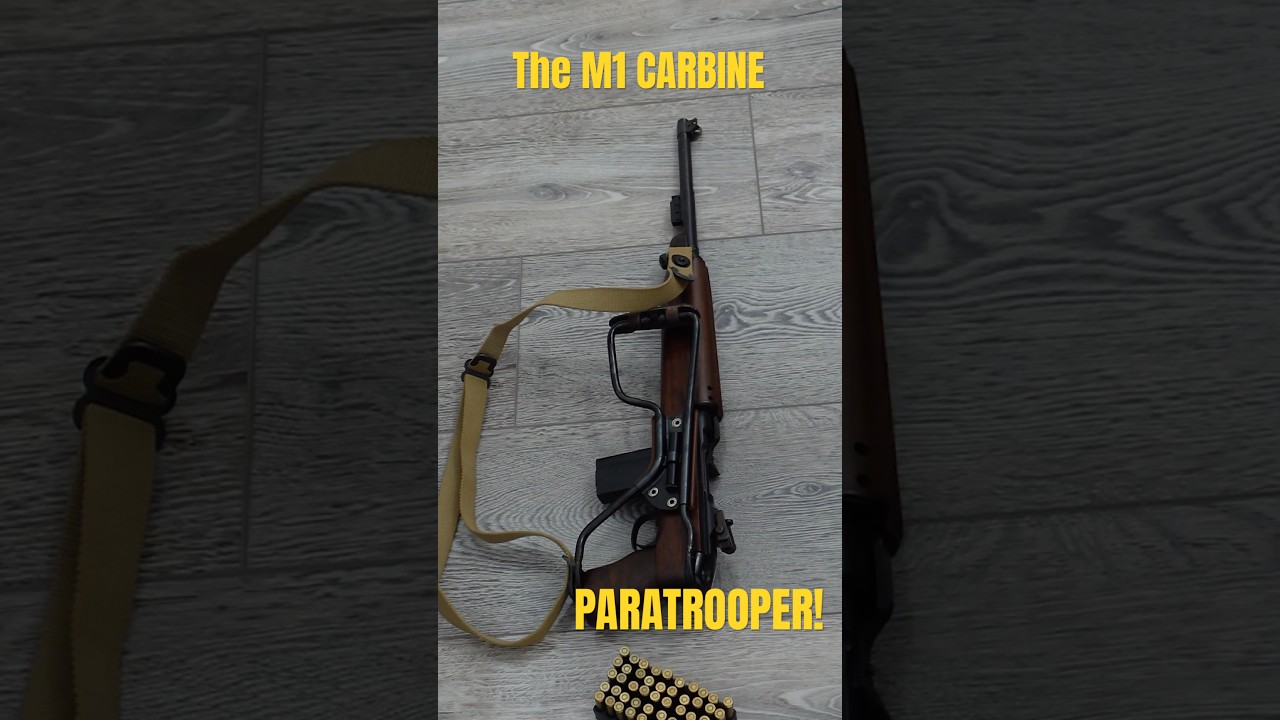 M1 Carbine Paratrooper! #ww2