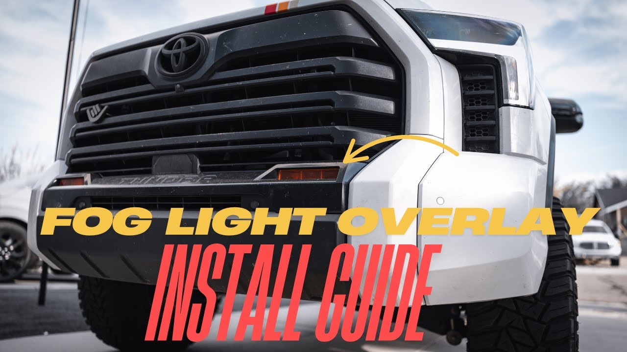 Taco Vinyl Fog Light Overlays (Install Guide)