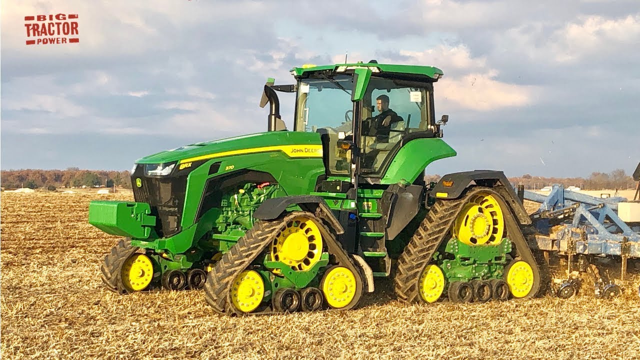 JOHN DEERE 8RX370 Tractor | 40ft Wide Tillage