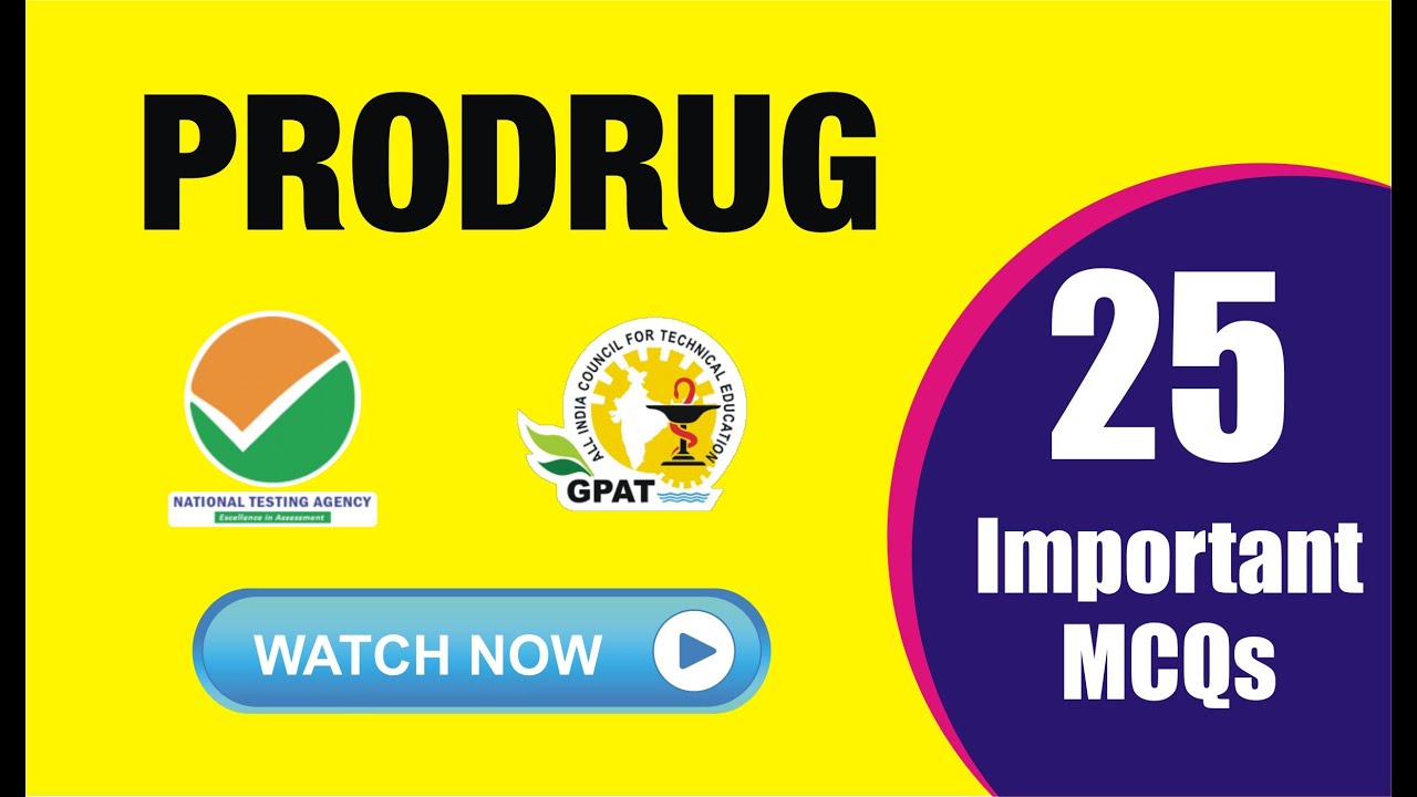 PRODRUG MCQs