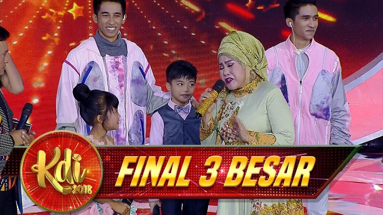 Ina Situbondo Kepengen Duet Sama Umi Elvi [BULAN DI RANTING CEMARA] - Final 3 Besar KDI (25/9)
