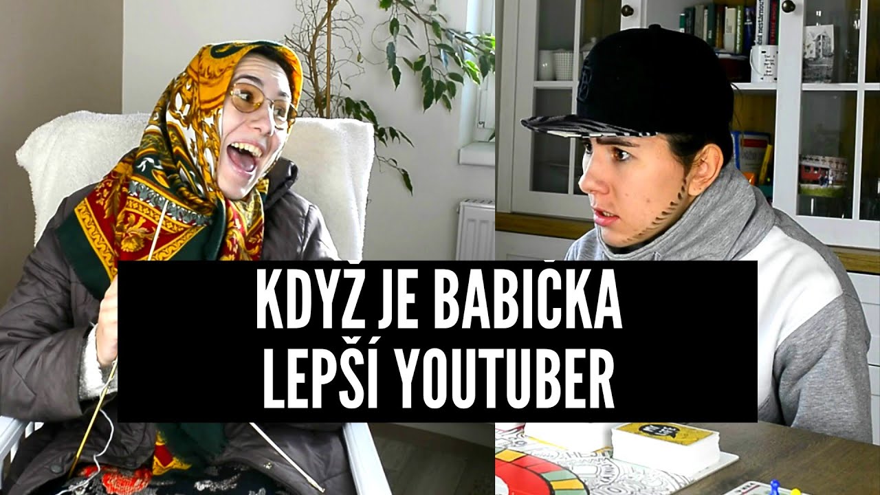 Když je babička lepší youtuber | SKEČ