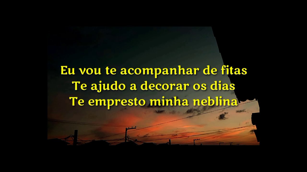 C&iacute;cero - Tempo de Pipa (Letra/Legendado)