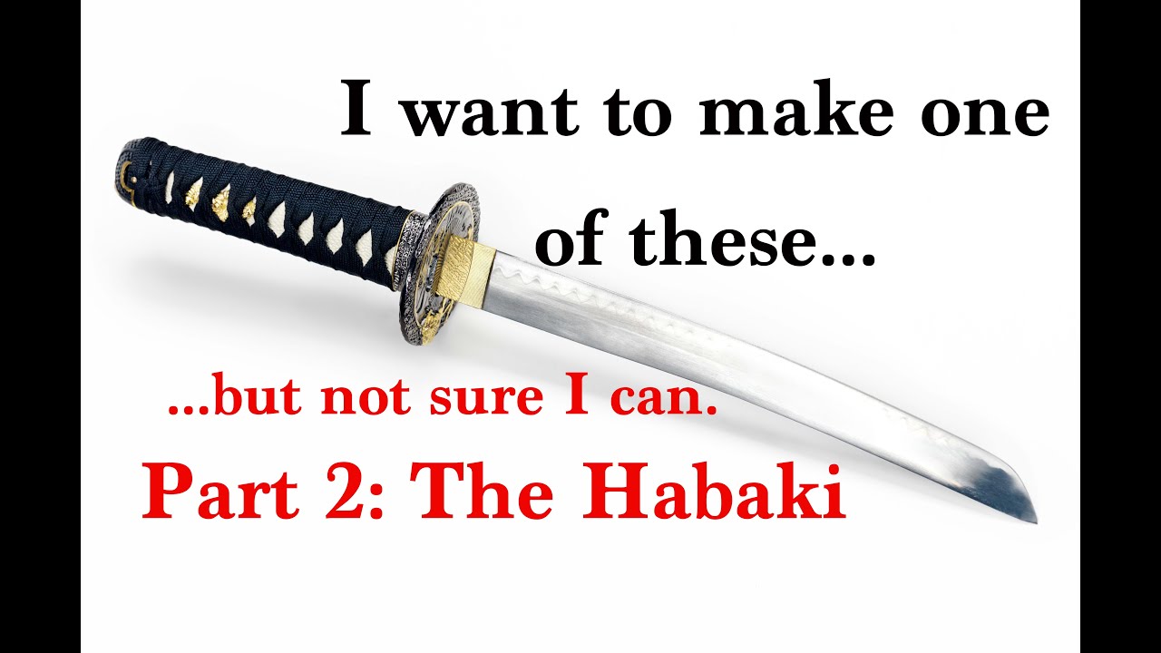 Making a Tanto Part 2: The Habaki.