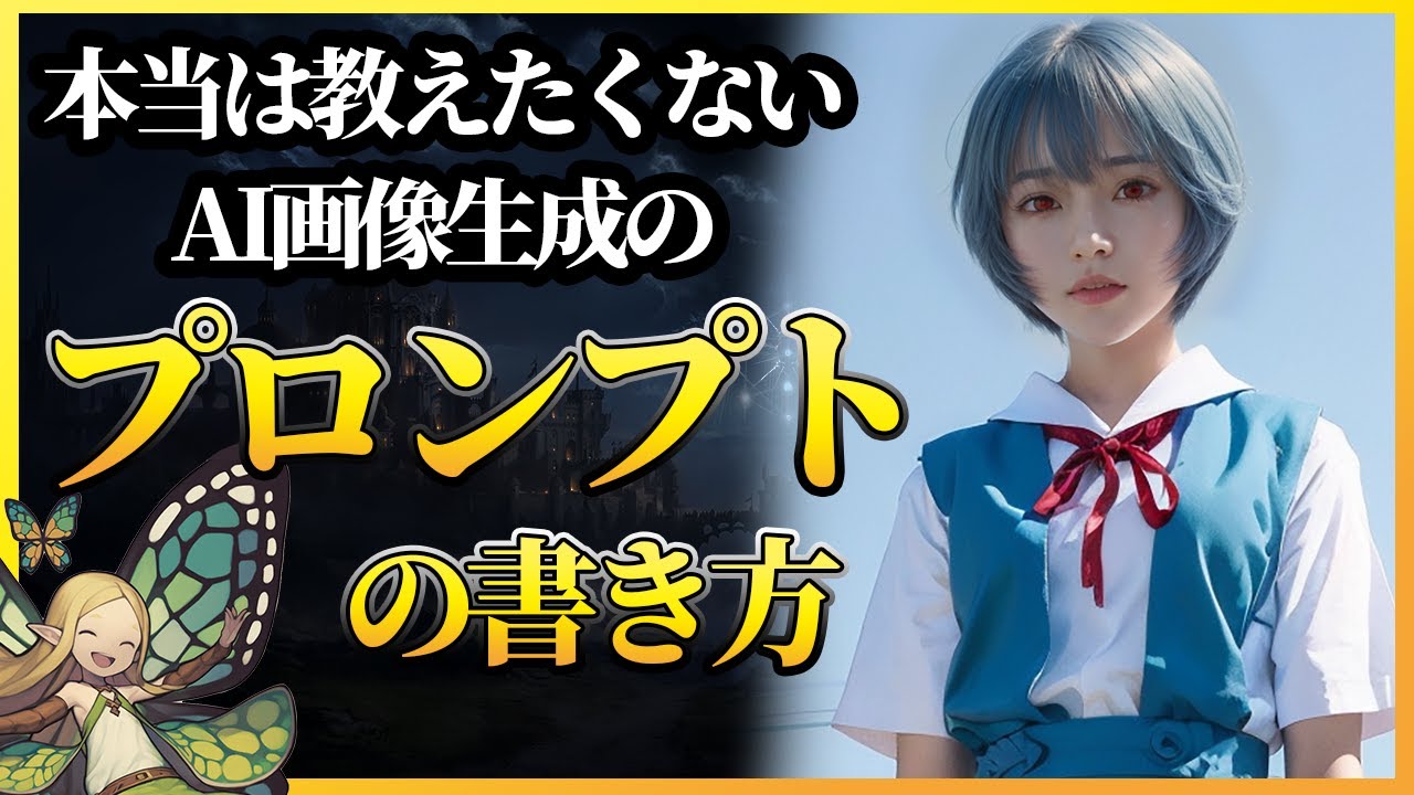 【初心者必見！】AIイラストのプロンプトの書き方をわかりやすく解説（Stable Diffusion）