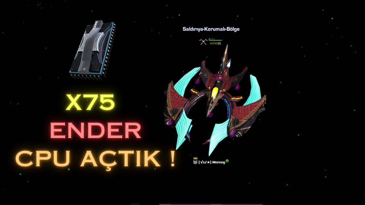 Darkorbit Protegit Pandemonium x75  Caos Ender Cpu Açtım ! Ne Modüller  Geldi ?