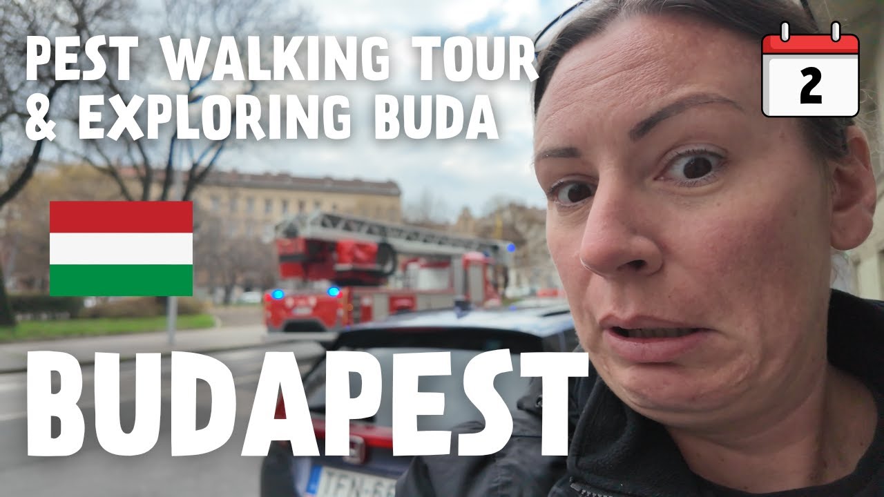 Budapest 🇭🇺 | Day 2 | Free Pest Walking Tour & Exploring Buda | Budget Travel Vlog 📹
