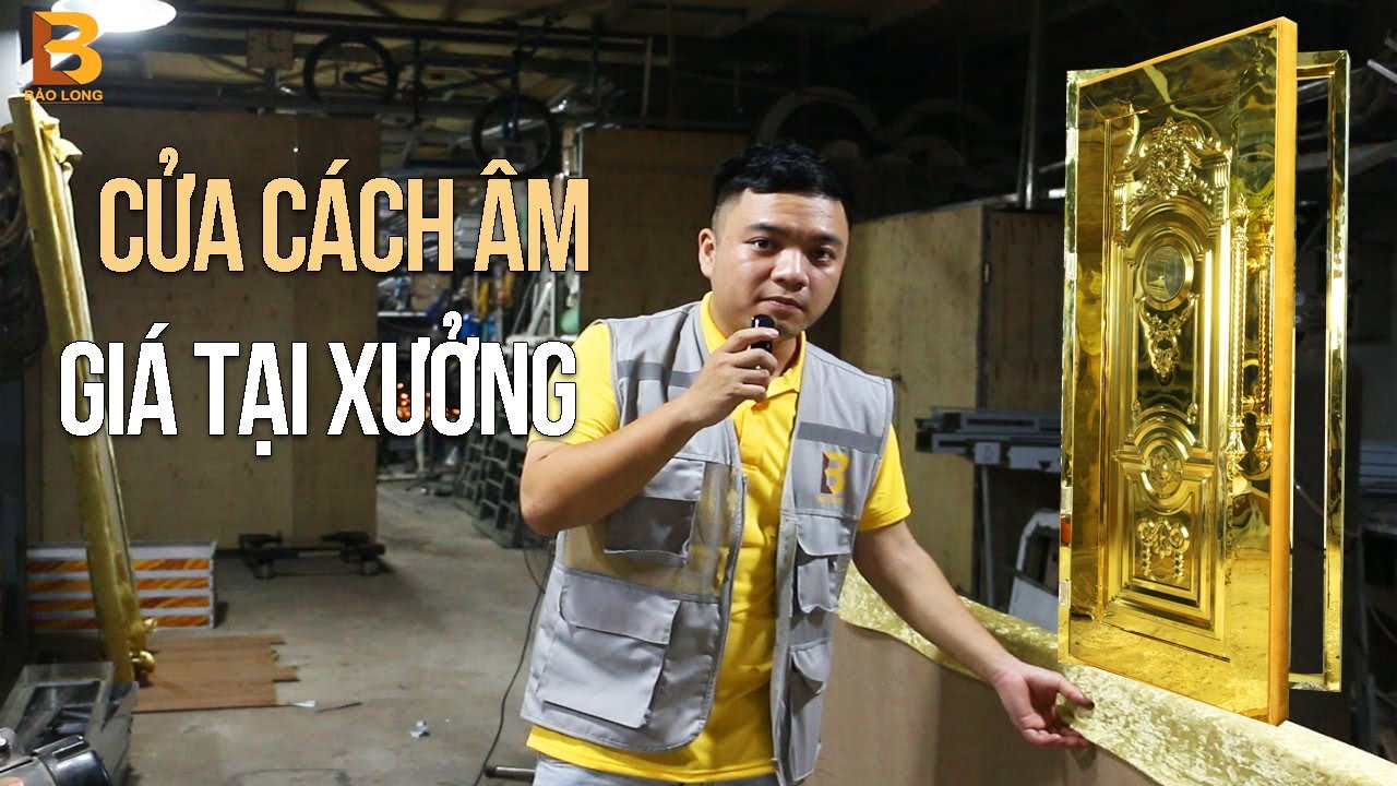 Thực tế quá trình sản xuất cửa cách âm phòng hát - Nội thất Bảo Long