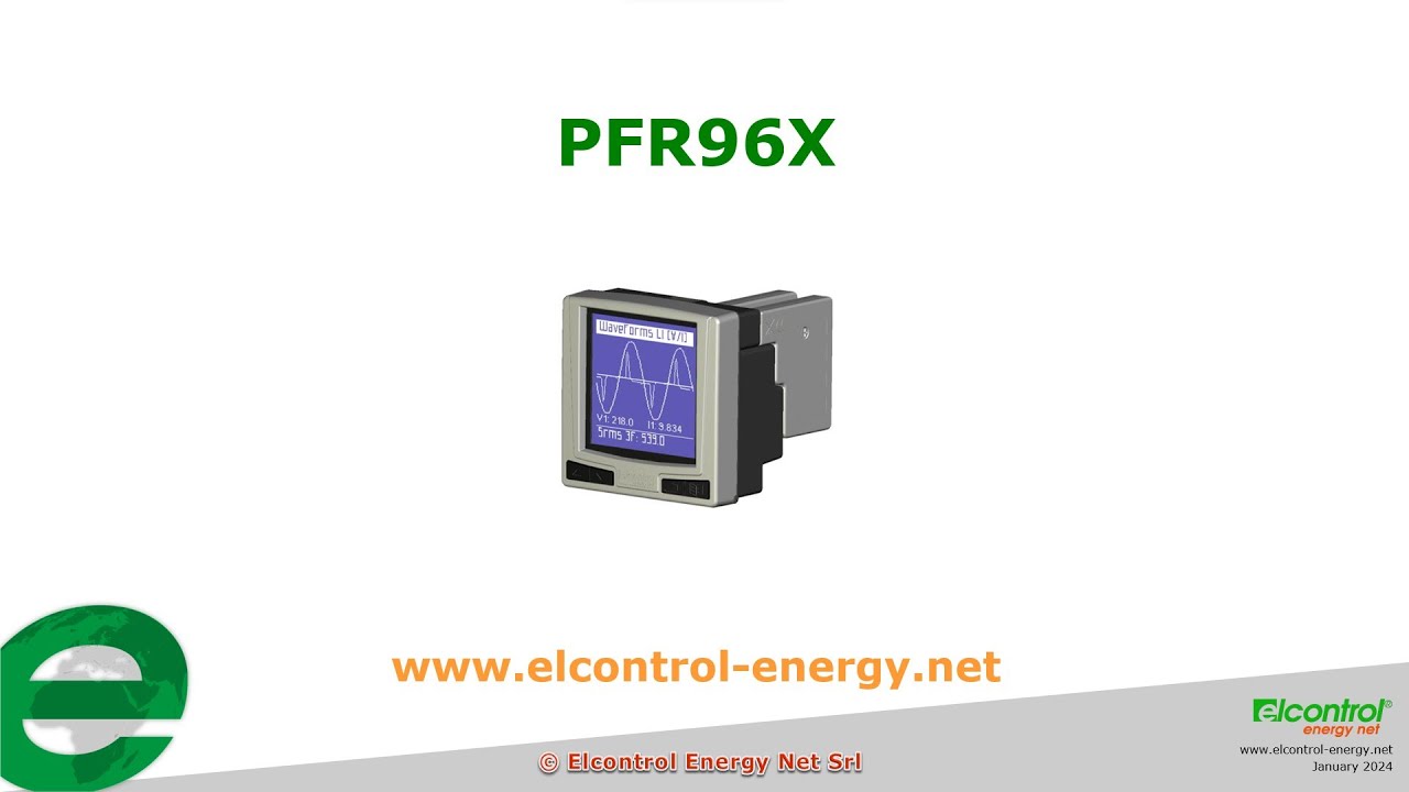 PFR96x - Wireless capcitive and inductive Power Factor regulator