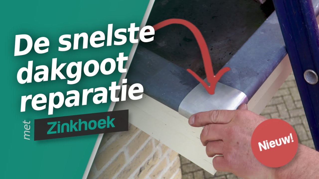 Zinken dakgoot repareren | Snel & duurzaam met Zinkhoek