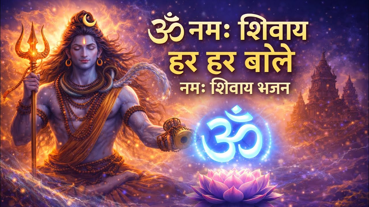 Om Namah Shivaya Hara Hara Bole | Remove Negativity & Bring Positivity | Divine Shiva Dhun
