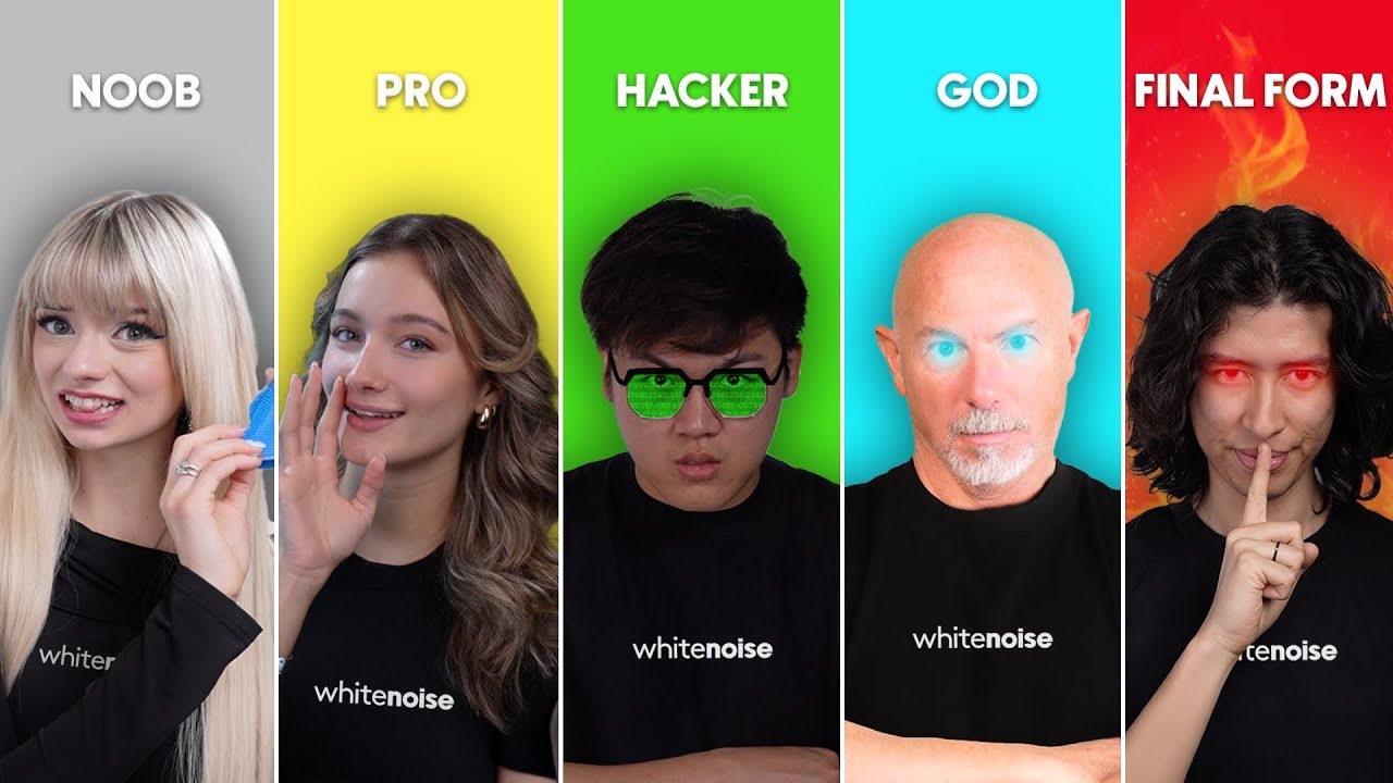 ASMR NOOB vs PRO vs HACKER vs GOD vs FINAL JOJO
