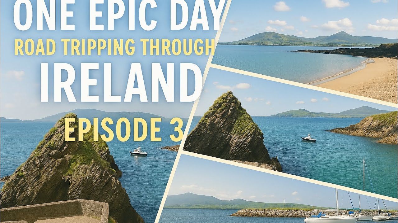 One Epic Day in Ireland 🇮🇪 Episode 3 | From Dunquin Pier to Dingle Marina Boat Adventure
