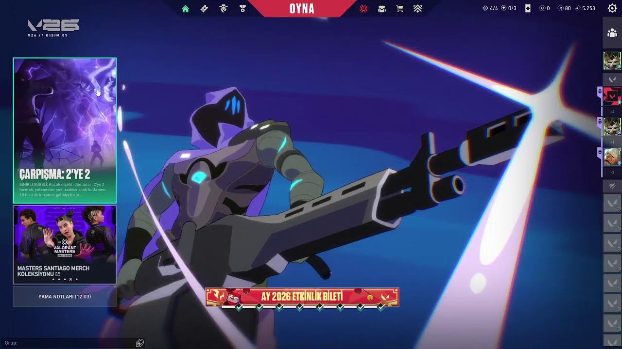 valo kasıom ağlayın