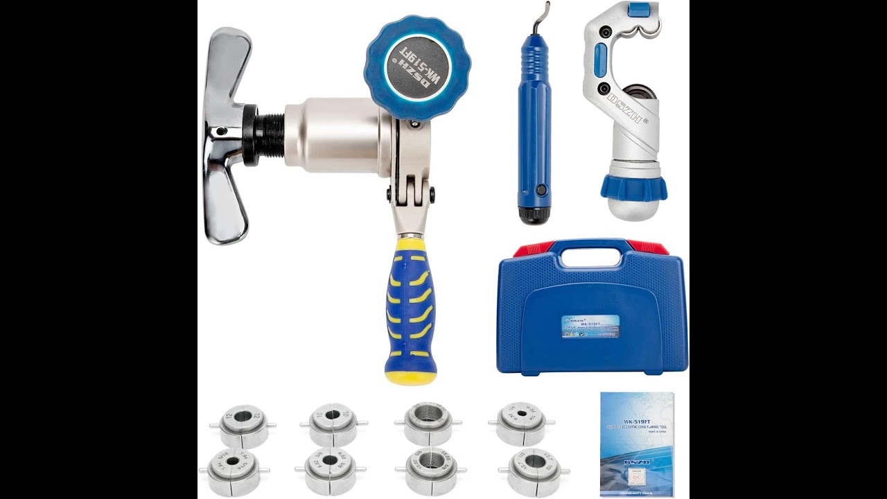 DrewDell: Copper Pipe Flaring Kit Review - Pros & Cons - DrewDell Flaring Tool Kit