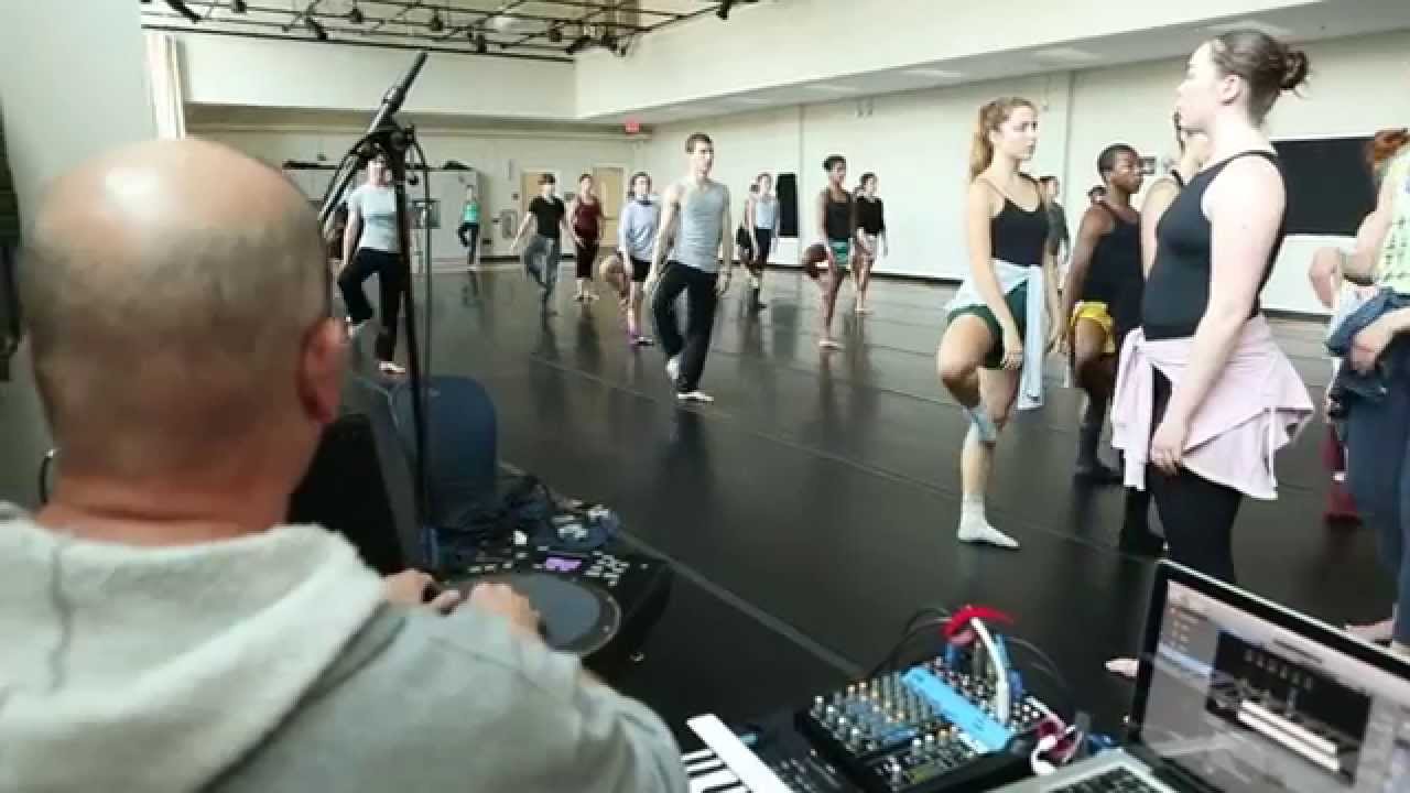 John Hanks provides live accompaniment for American Dance Festival at Duke University