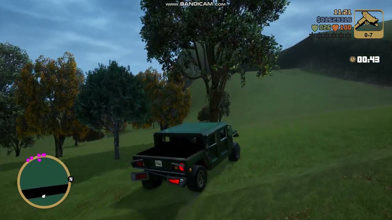 Grand Theft Auto 3 Definitive Edition Off-Road Challenge 4 - Gripped!