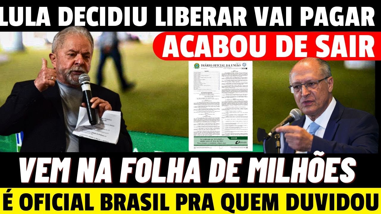É OFICIAL: ACABOU DE SAIR NOTA OFICIAL DO INSS APOSENTADOS E PENSIONISTAS DE TODO O BRASIL