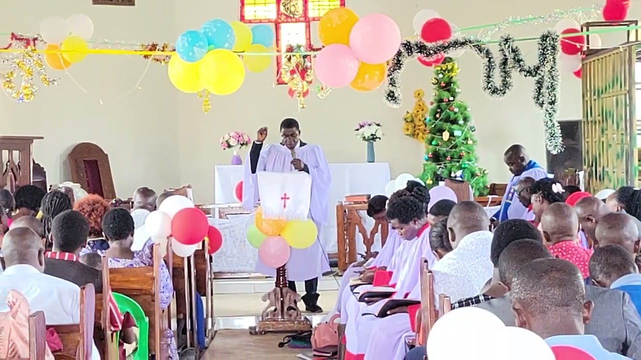 Christmas Sermon by Mr Fred Ssemwanga at St mark Kakumba Wamala 