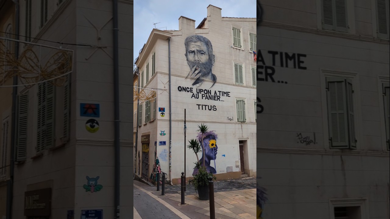 Le Panier Marseille | Colorful Streets and Graffiti Walk in the Old Town 🎨🇫🇷