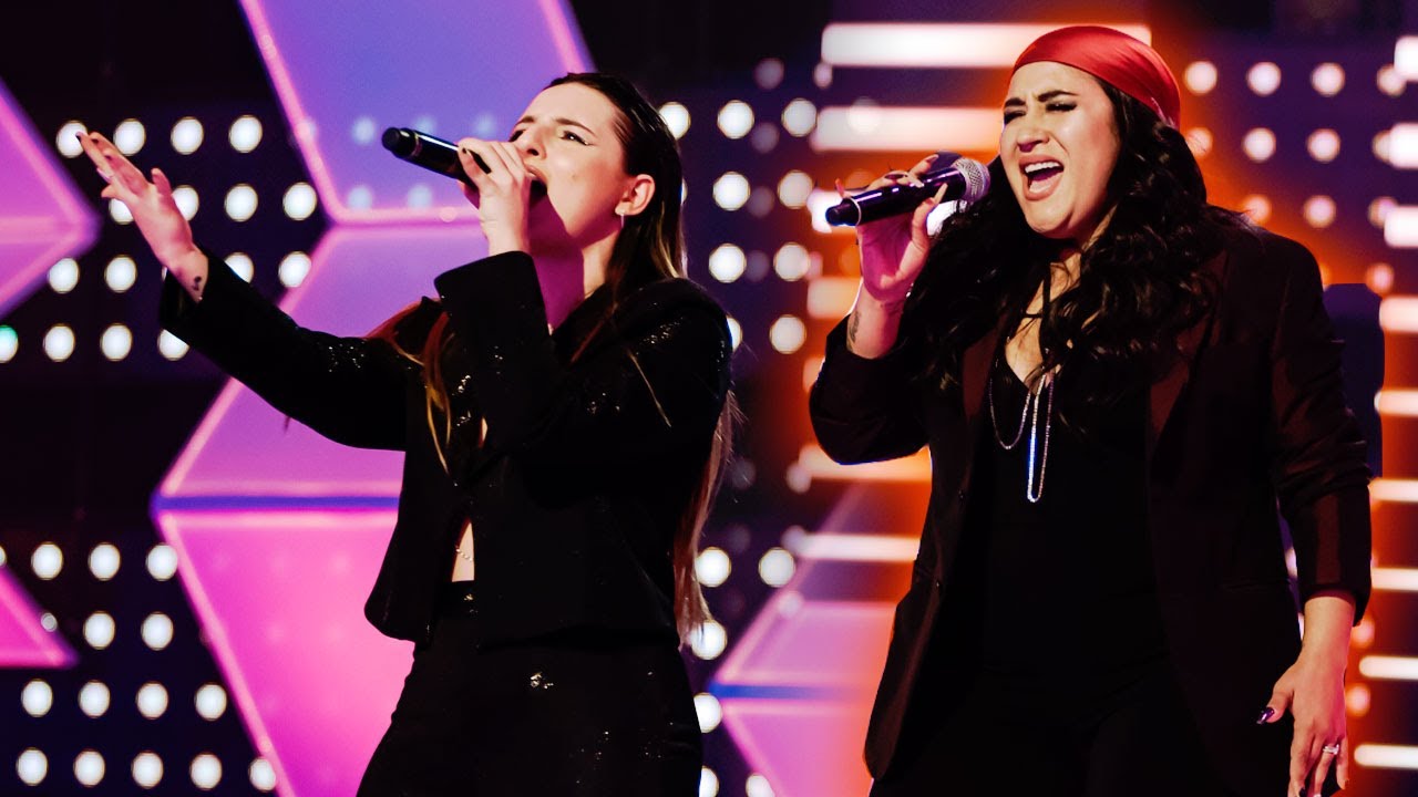 ¡SE COMIERON EL ESCENARIO! Alma Pellegrini y Gisela Lepío eligieron el hit 