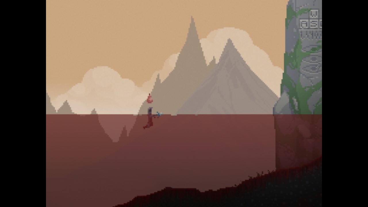 Playing some Noita, the Roque like for hardcore gamers