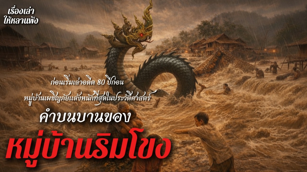 คำบนบานของหมู่บ้านริมโขง  เรื่องเล่าให้หลานฟัง