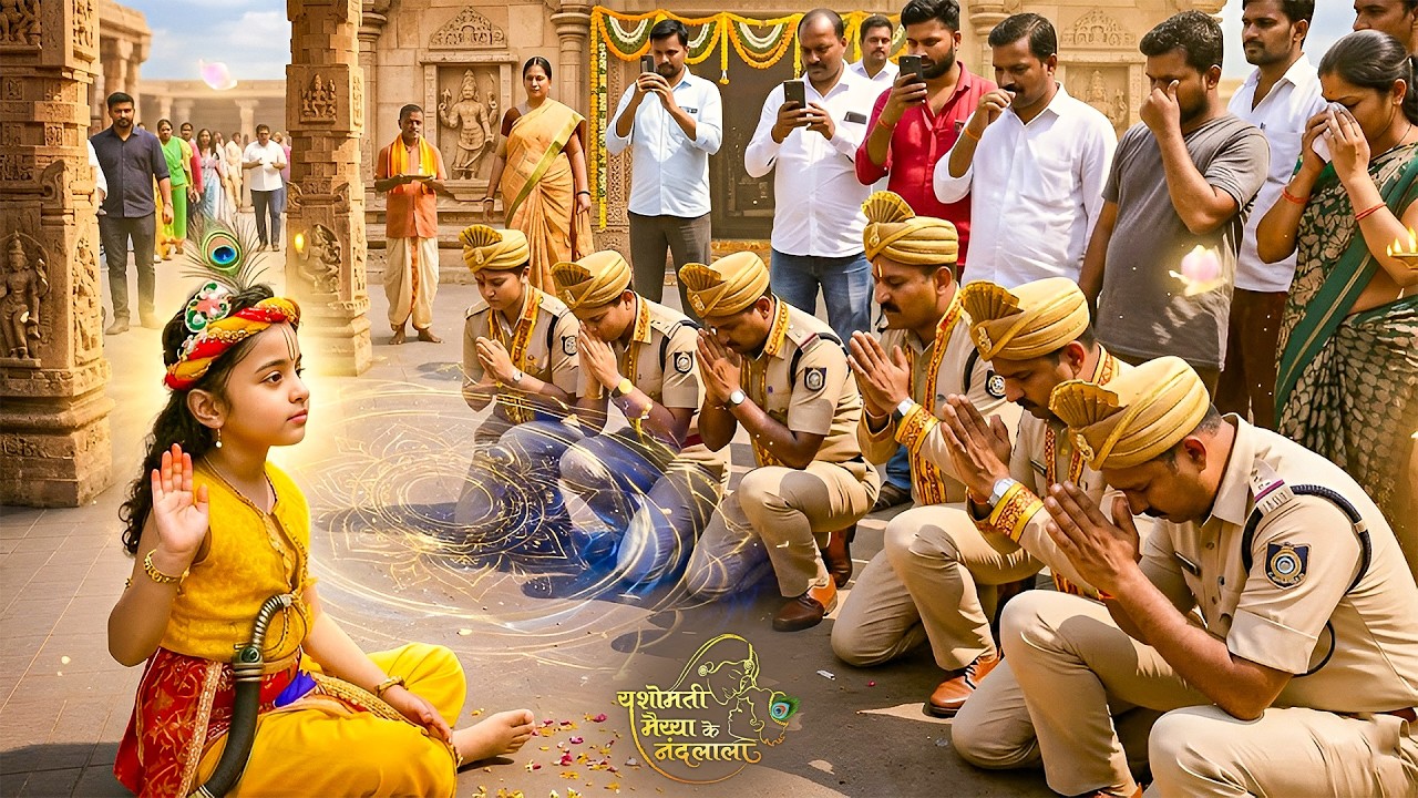 कान्हा का चमत्कार देख सब कांप उठे - पुलिस भी हैरान | YMKN | #krishna #radha #shiva #kansa #shiv