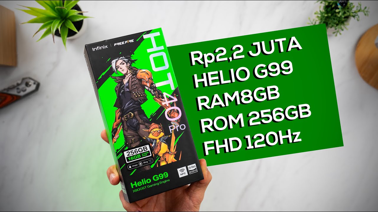HP spek gaming tapi harganya cuma 2 JUTA - Unboxing Infinix Hot 40 Pro