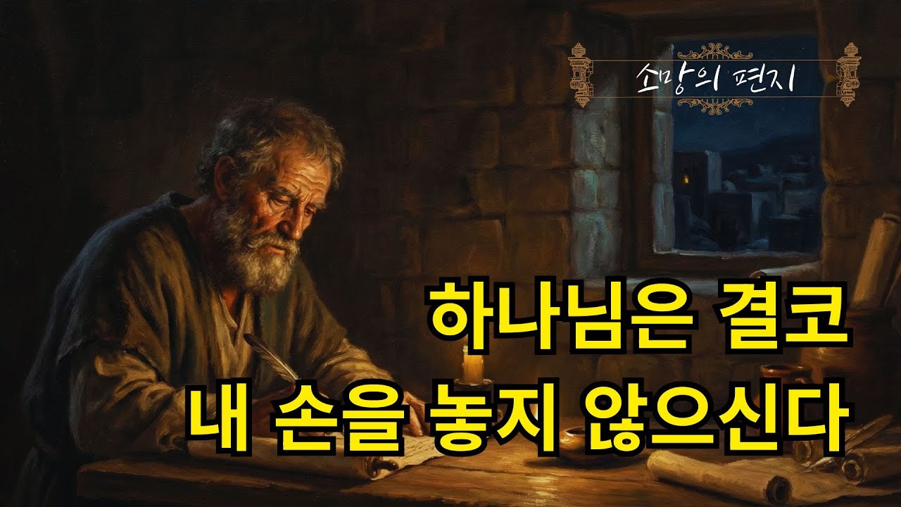 하나님은 결코 내 손을 놓지 않으신다 #베드로전서 #베드로전서강해 #하나님의보호 #구원의확신 #말씀묵상