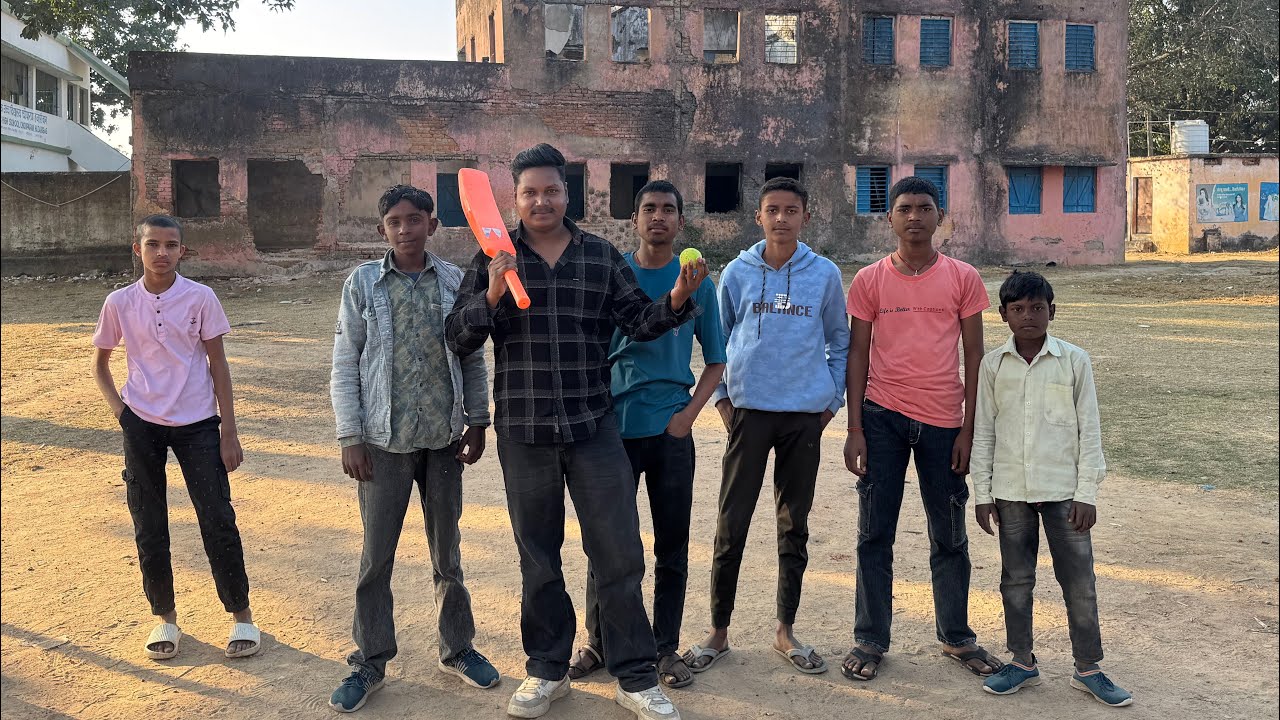 Bacho ka cricket match  👈🏻