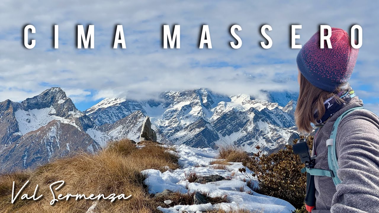 Da sola nel ripido bosco fino alla CIMA MASSERO - VAL SERMENZA