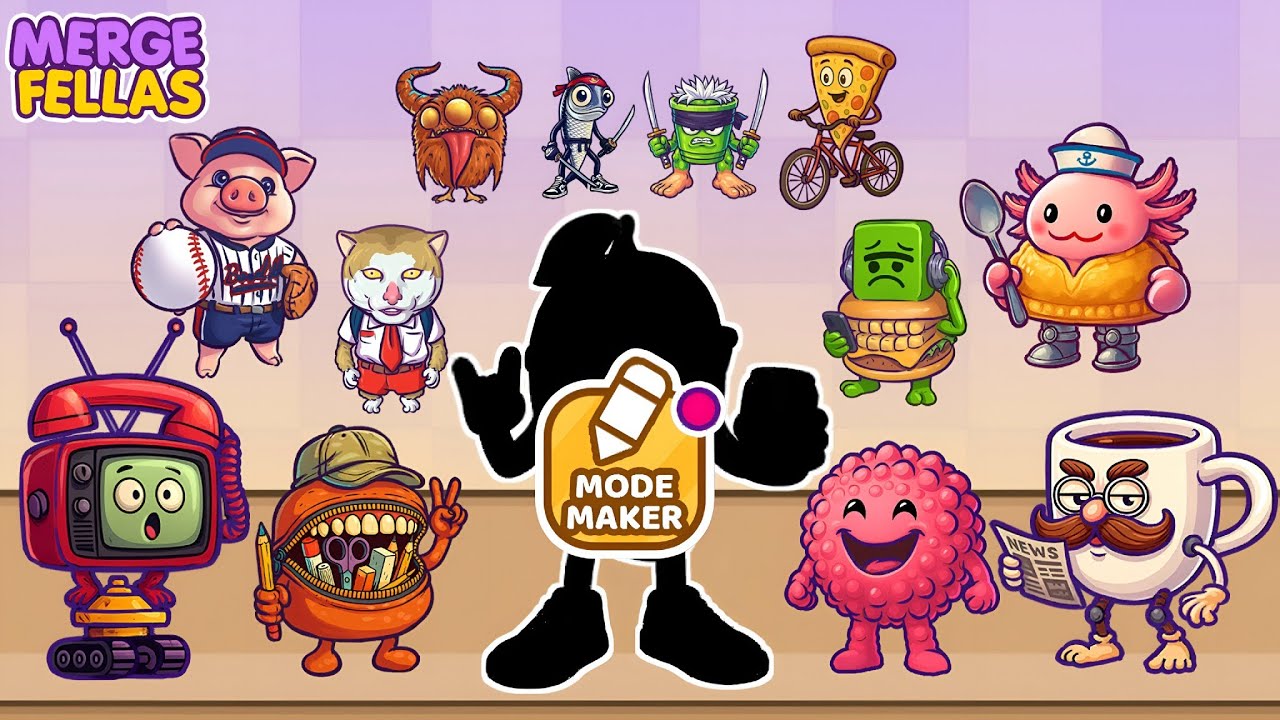 Merge Fellas Italian Brainrot 31 Maker Mode 4 | NEW MODE &ndash; Reaching Max Level