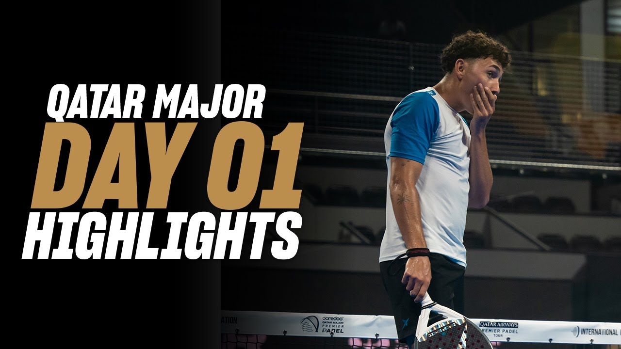 Ooredoo Qatar Major Premier Padel 🇶🇦🎾 : Day 1 – Round of 64–Men's Highlight