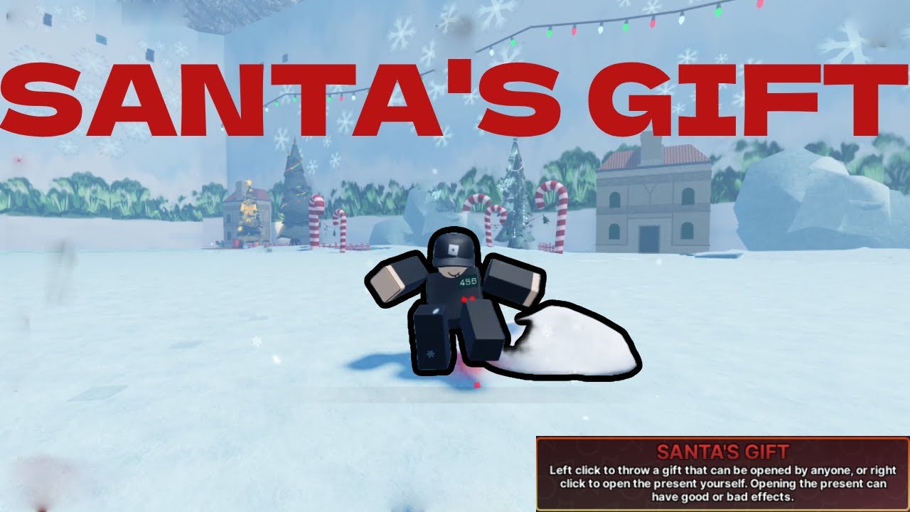 SANTA'S GIFT POWER HAS SO MANY UNIQUE ABILITIES! | Roblox Ink Game