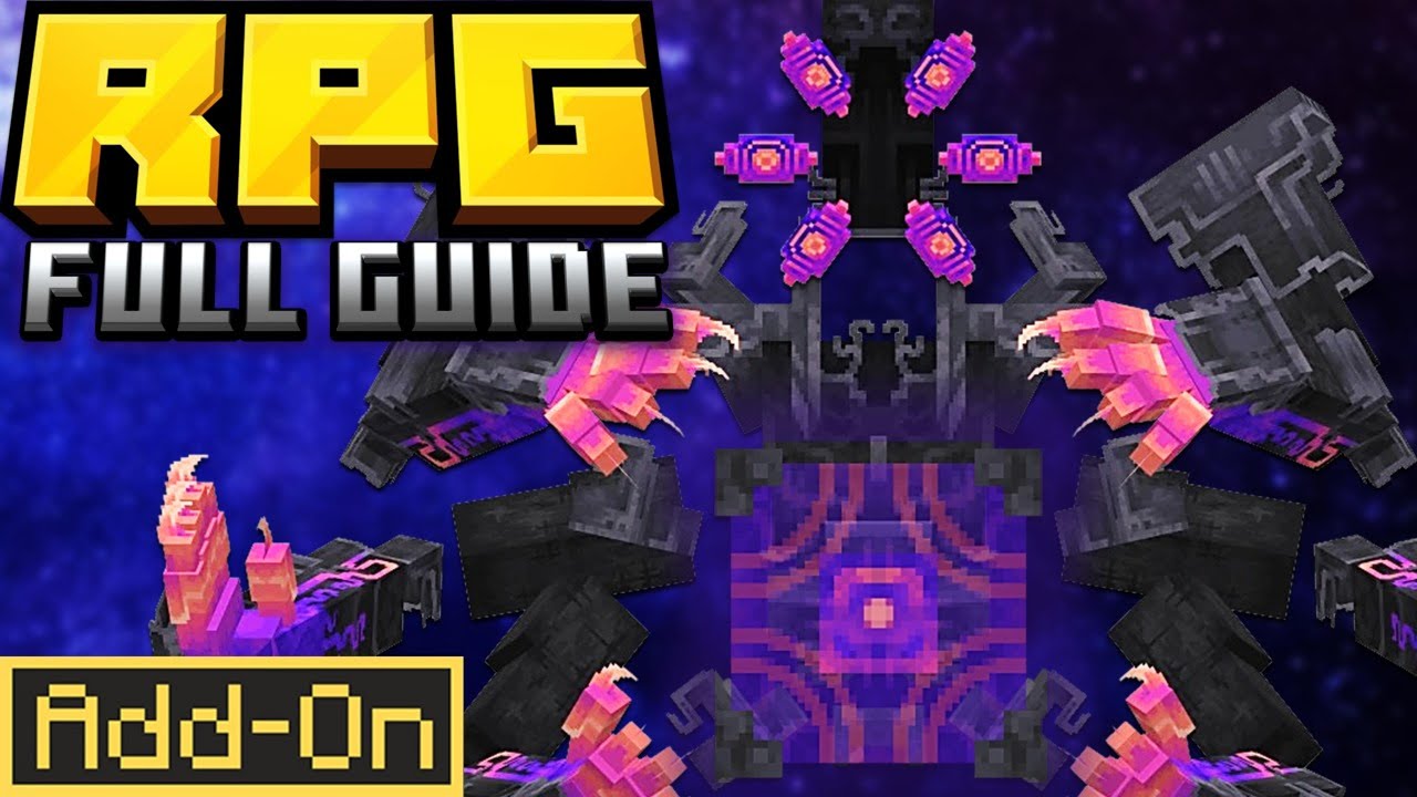 Minecraft's RPG Add-On is CRAZY! 1.1 Update (Full Guide and Tutorial Bedrock Edition)