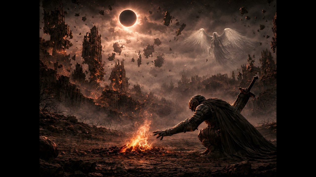 The Age of Fire Is Fading Again | Dark Souls Inspired Ambient | 20 Minutes