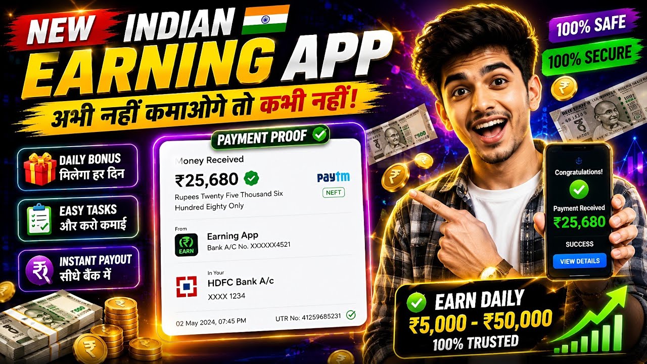 2026 BEST NEW EARNING APP TODAY | NEW LOOT OFFER TODAY | MONEY EARNING APPS | ONLINE EARNING APP