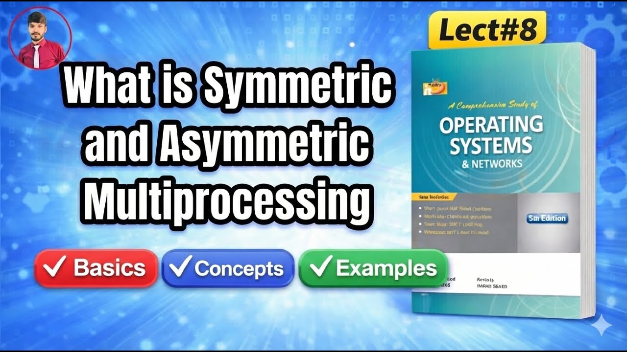 What is Symmetric and Asymmetric Multiprocessing | Operating System for Beginners | #operatingsystem