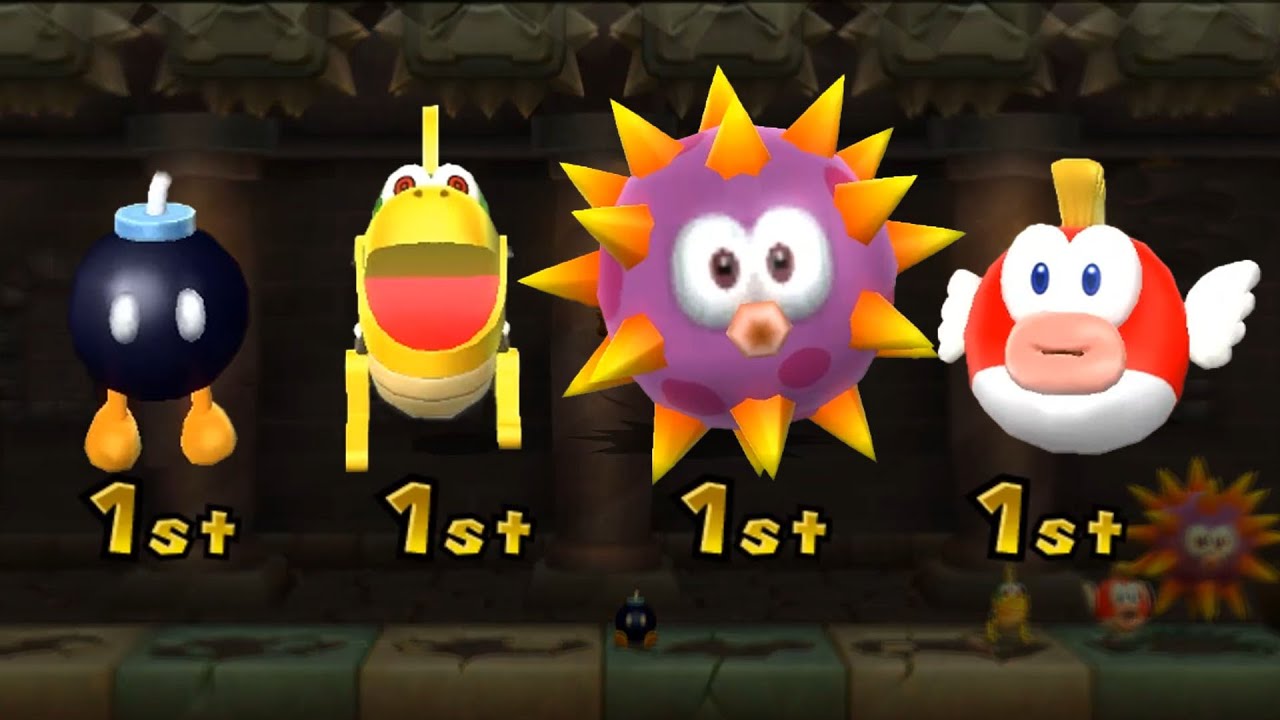 Mario Party 9 Shy Guy Vs Toad Vs Birdo Vs Koopa Troopa - Minigame