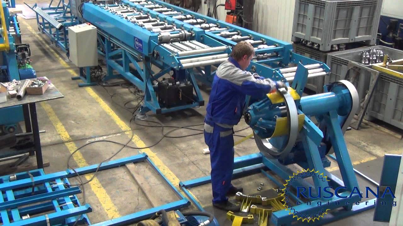 Двухручьевая линия для производства профилей типа КНАУФ