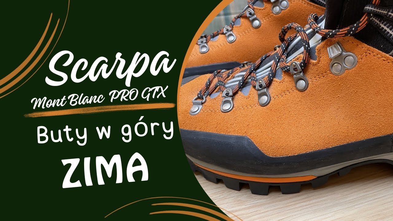 Buty w góry, zima, Scarpa Mont Blanc PRO GTX