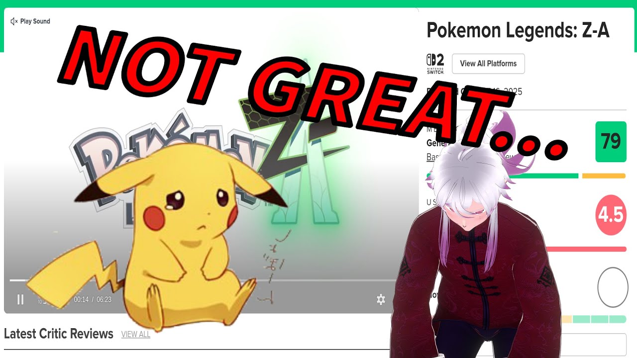 Pokemon Legends: Z-A Loses to Digimon