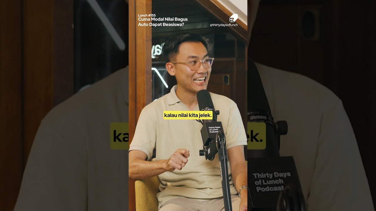 Lunch #155 - Nilai Masih Penting Untuk Dapat Beasiswa? ft. Edbert Gani & Patricia Rani