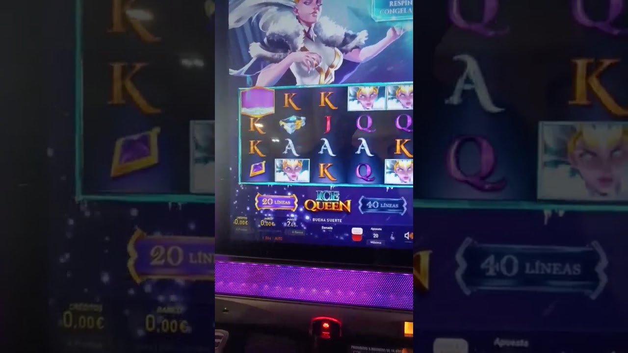 Ice Queen, máquina regular, mejor retirarse